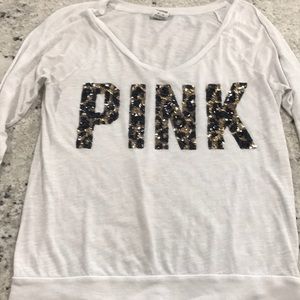 PINK sequence long sleeve